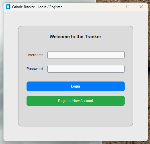 Login & Registration page