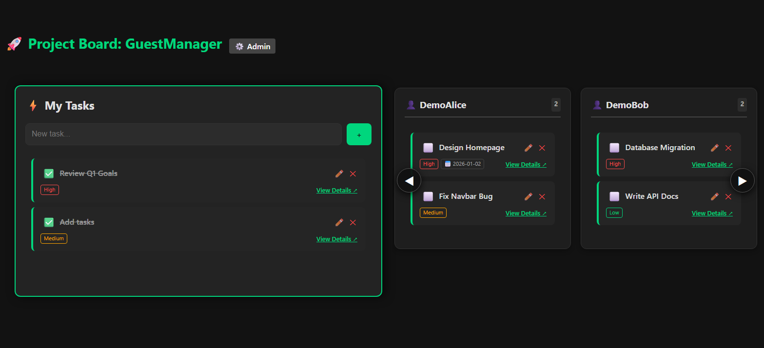 Task Manager Dashboard